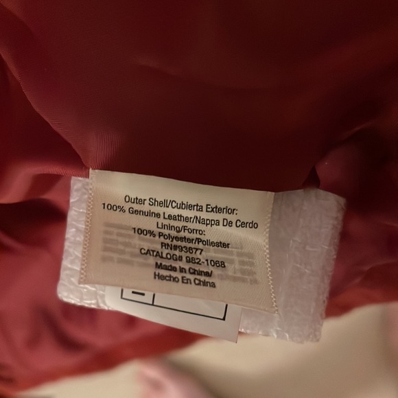 Vintage Suede Red Jacket - Picture 3 of 5